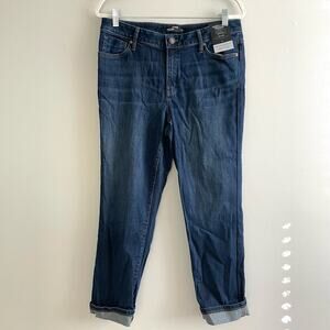 NWT Simply Vera Wang Size 10 Mid Rise Capri Power Stretch